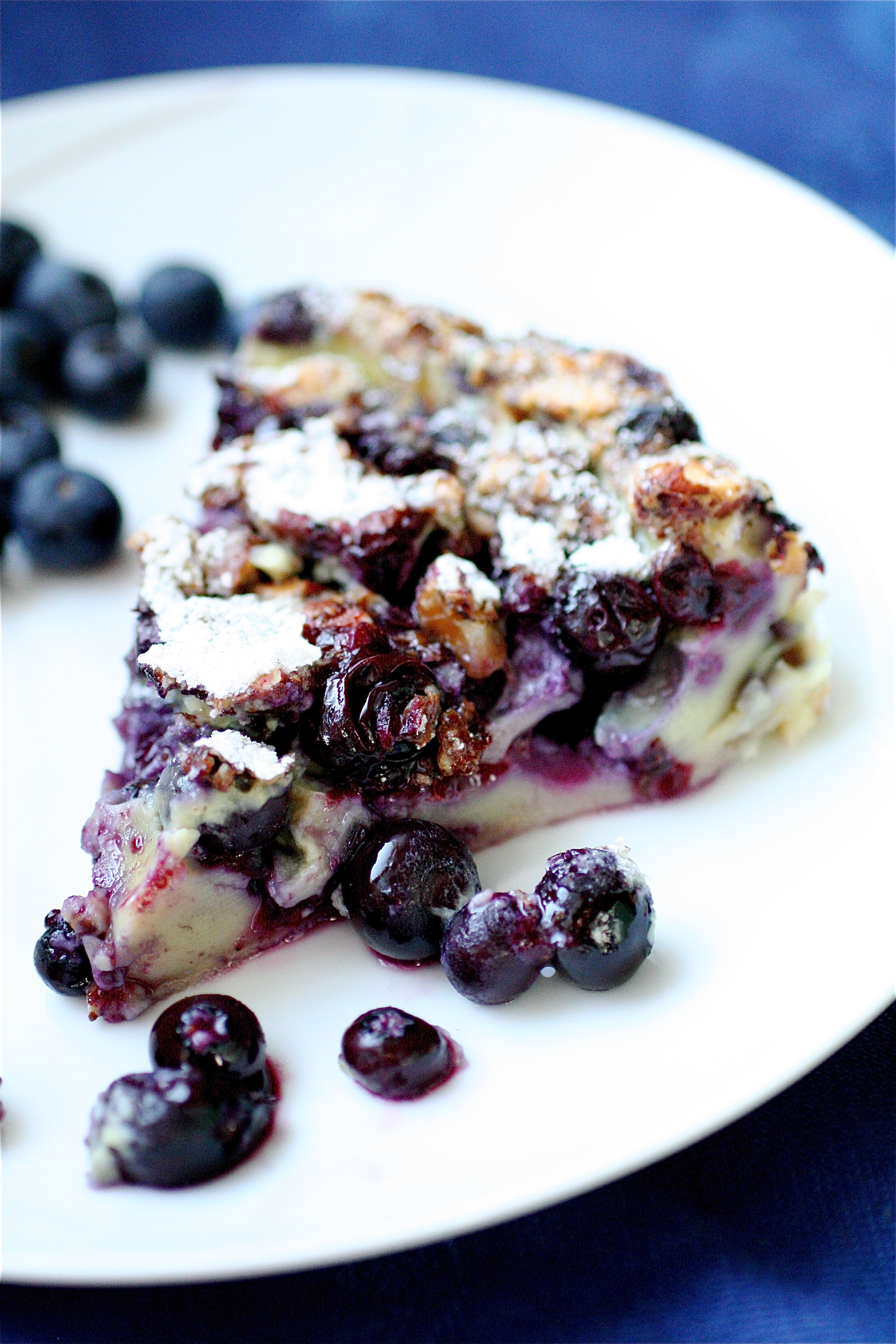 Blueberry Clafouti | The Curvy Carrot
