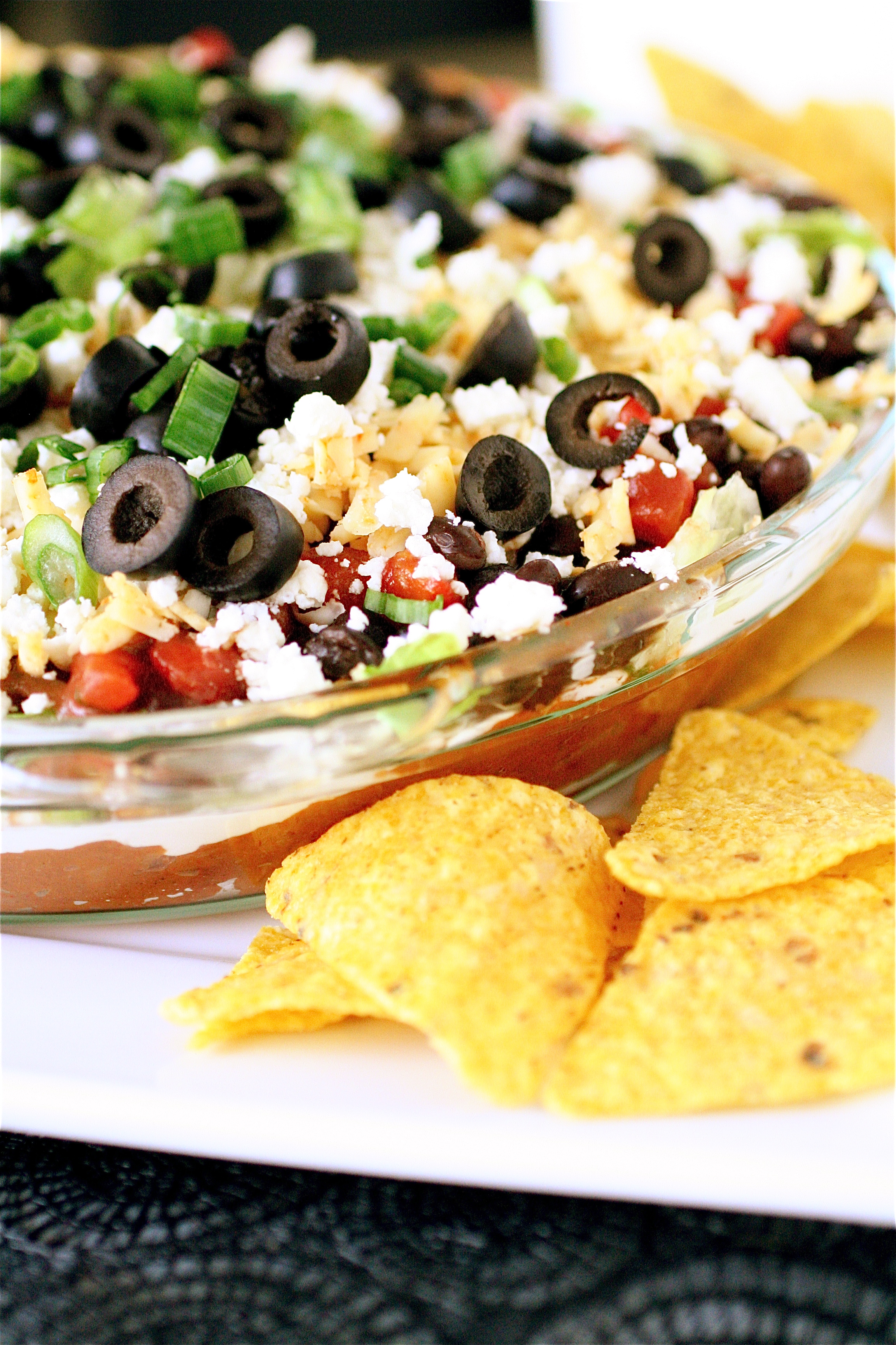Layered Taco Dip The Curvy Carrot