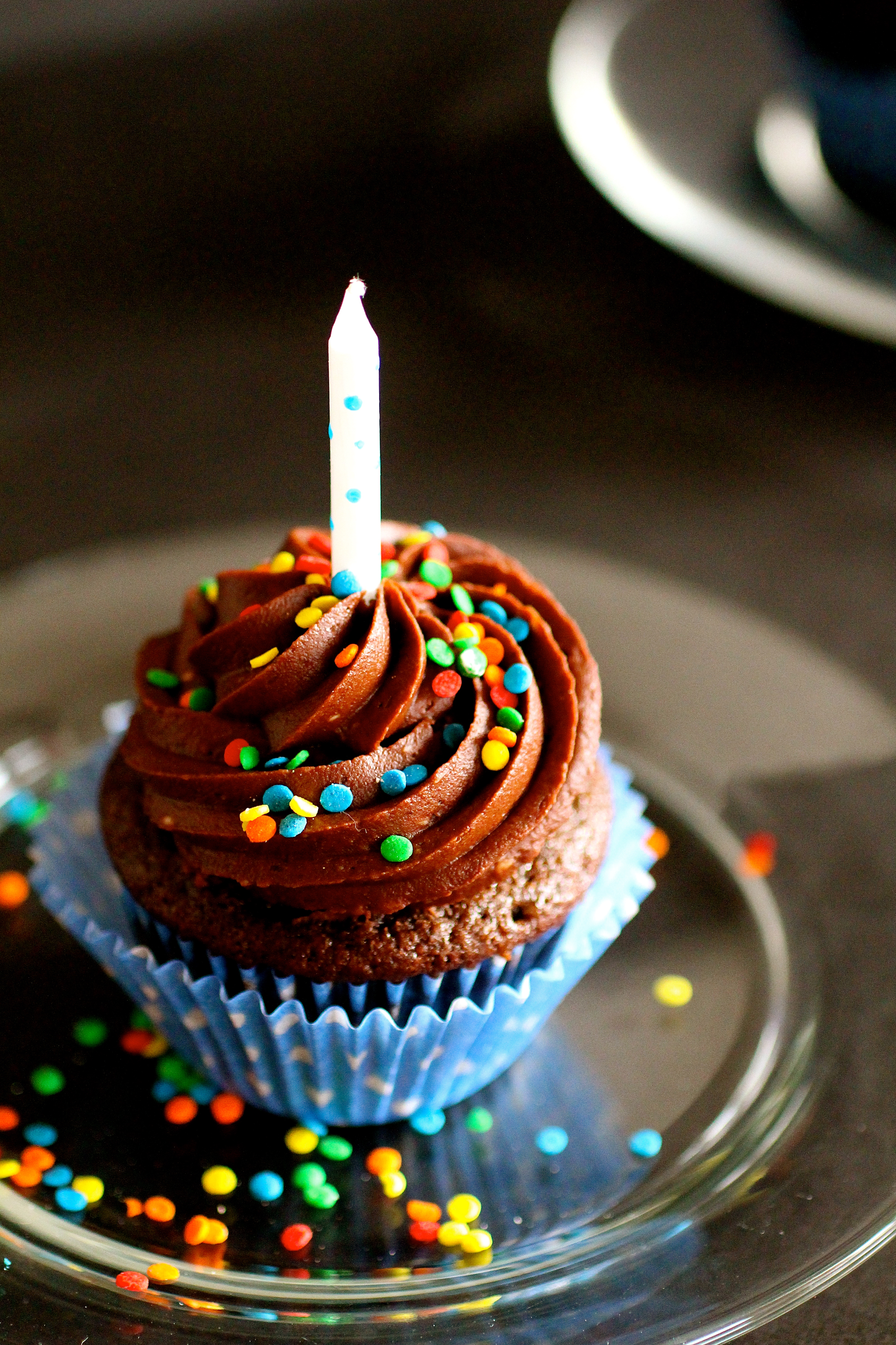 Chocolate Buttermilk Cupcakes With Chocolate Frosting | The Curvy Carrot