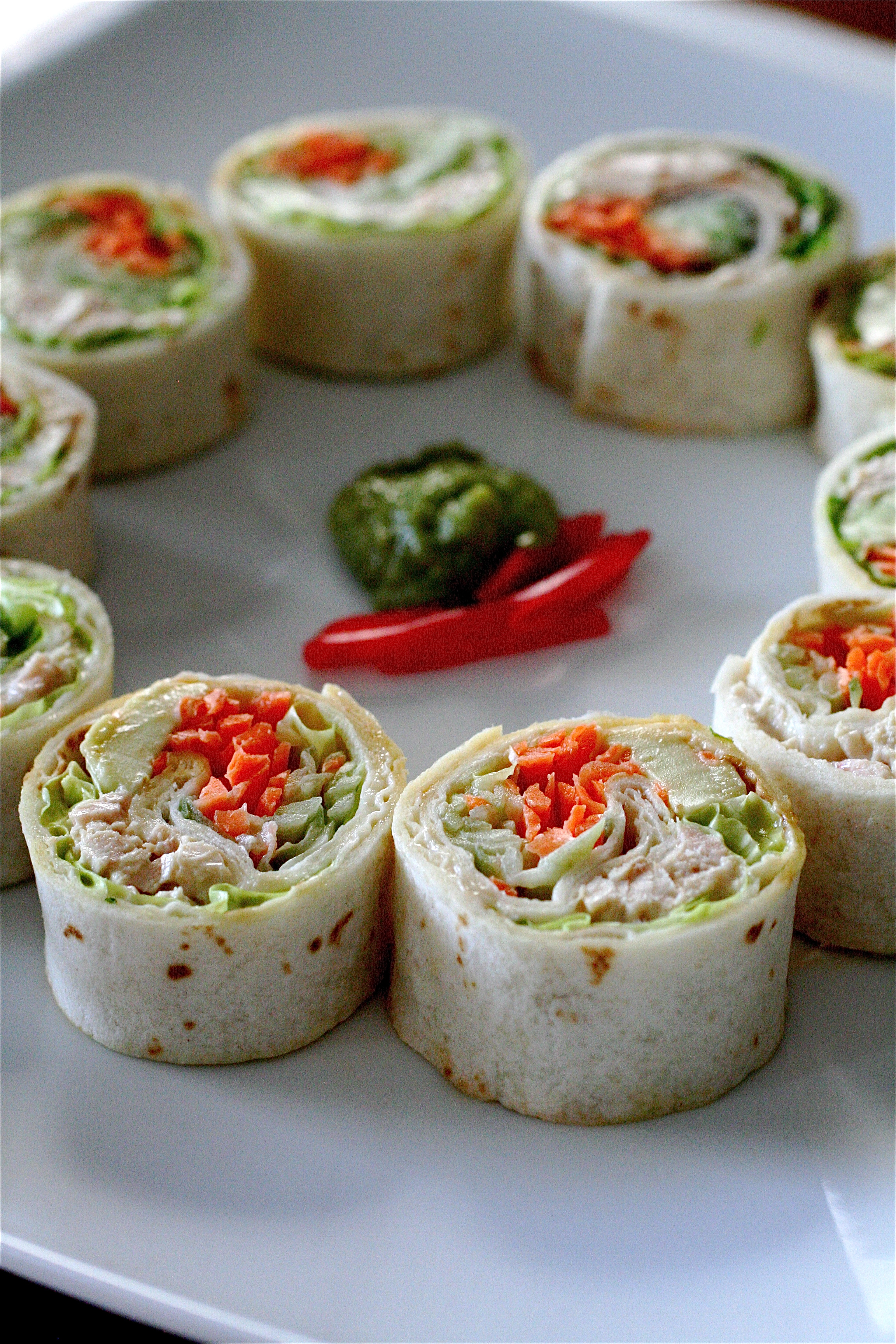 California Style Tuna Salad Rolls | The Curvy Carrot